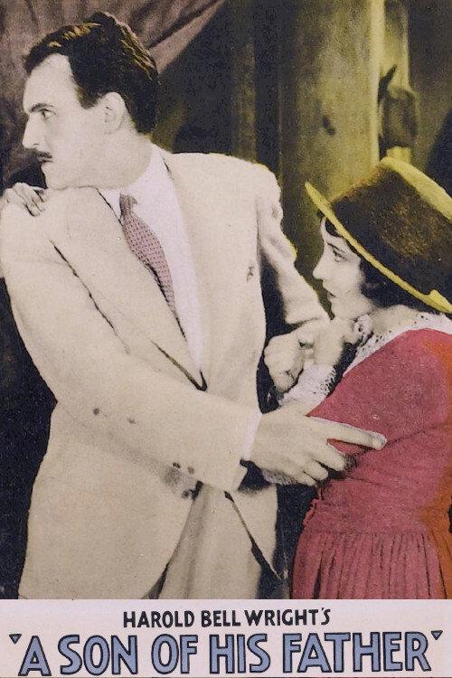 A Son of His Father 1925 official movie poster