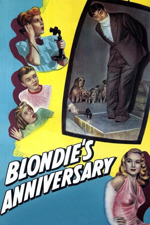 Blondie's Anniversary 1947 official movie poster
