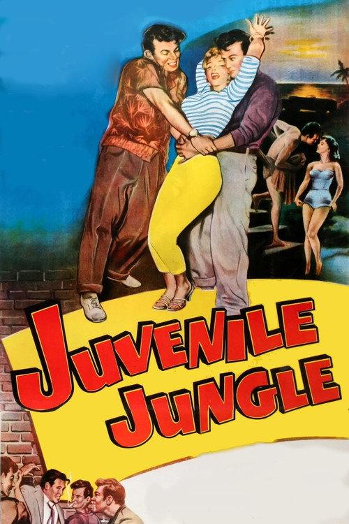 Juvenile Jungle 1958 official movie poster