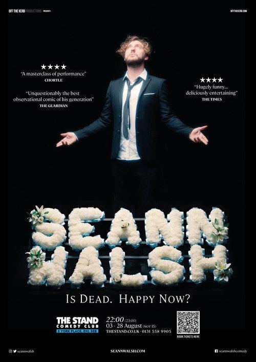 Seann Walsh: Is Dead, Happy Now? 2024 official movie poster