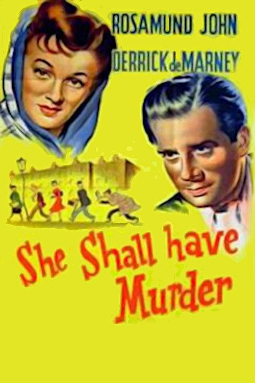 She Shall Have Murder 1950 official movie poster