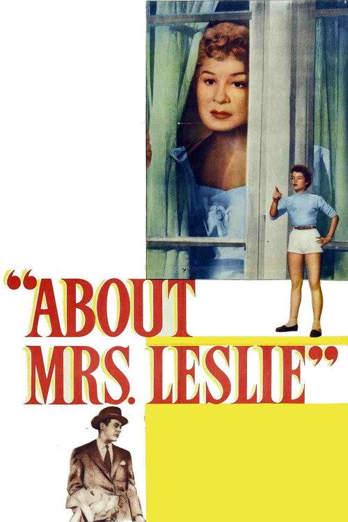 About Mrs. Leslie 1954 official movie poster