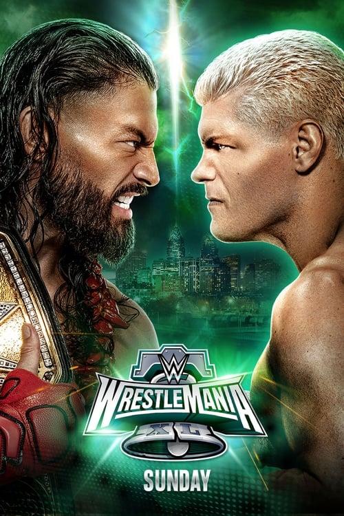 WrestleMania XL Sunday 2024 official movie poster