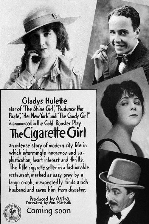 The Cigarette Girl 1917 official movie poster