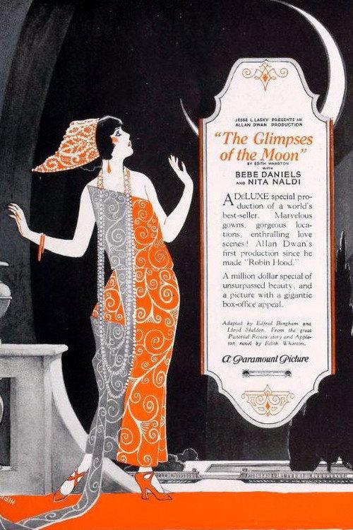 The Glimpses of the Moon 1923 official movie poster