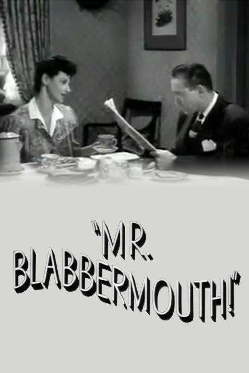 Mr. Blabbermouth! 1942 official movie poster