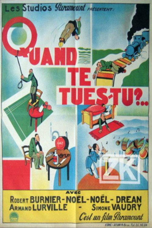 Quand te tues-tu? 1931 official movie poster