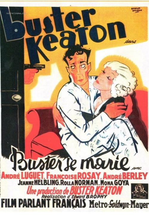 Buster se marie 1931 official movie poster