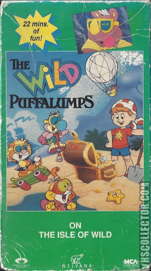 The Wild Puffalumps 1988 official movie poster