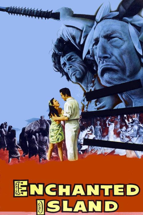 Enchanted Island 1958 official movie poster