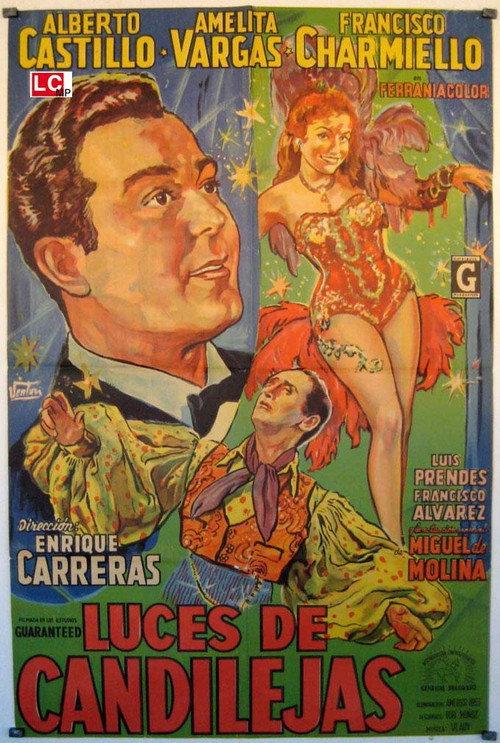 Luces de candilejas 1958 official movie poster