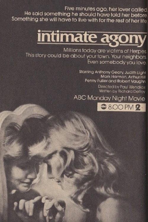 Intimate Agony 1983 official movie poster