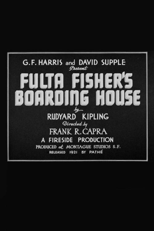 Fulta Fisher's Boarding House 1922 official movie poster
