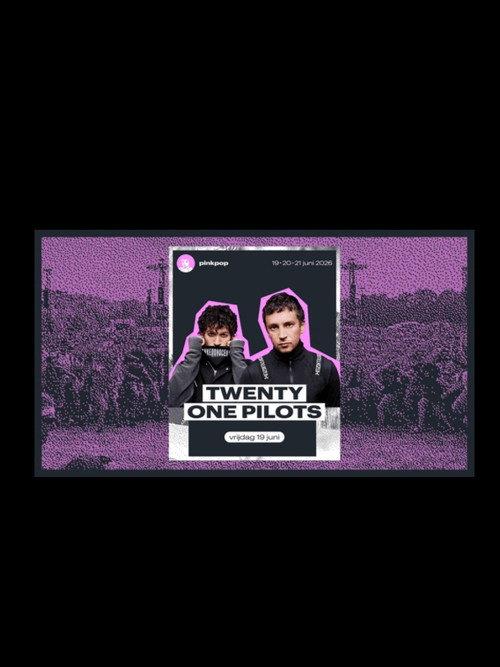 Twenty One Pilots live at Pinkpop 2026 2026 official movie poster