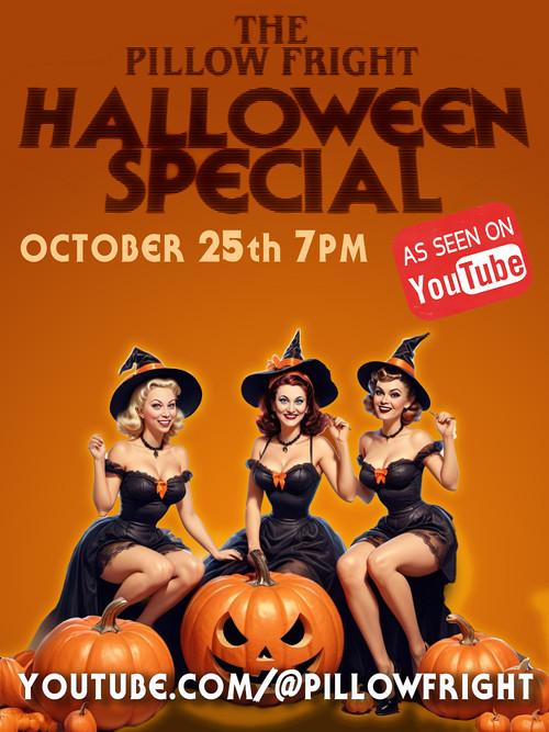 The Pillow Fright Halloween Special 2024 official movie poster