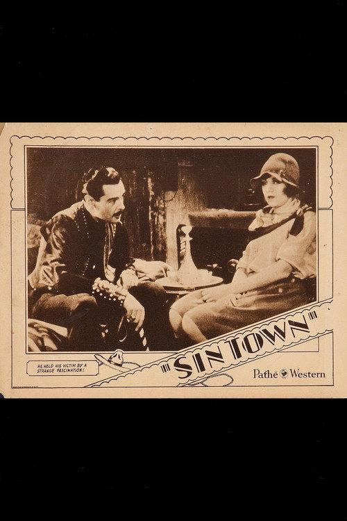Sin Town 1929 official movie poster