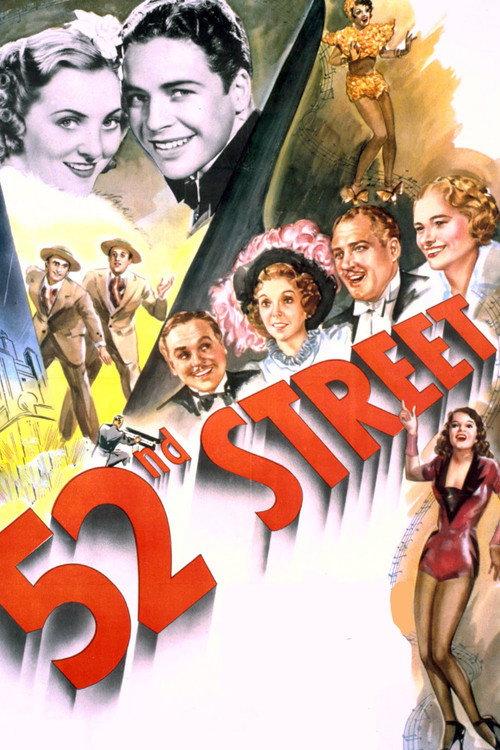 52nd Street 1937 official movie poster