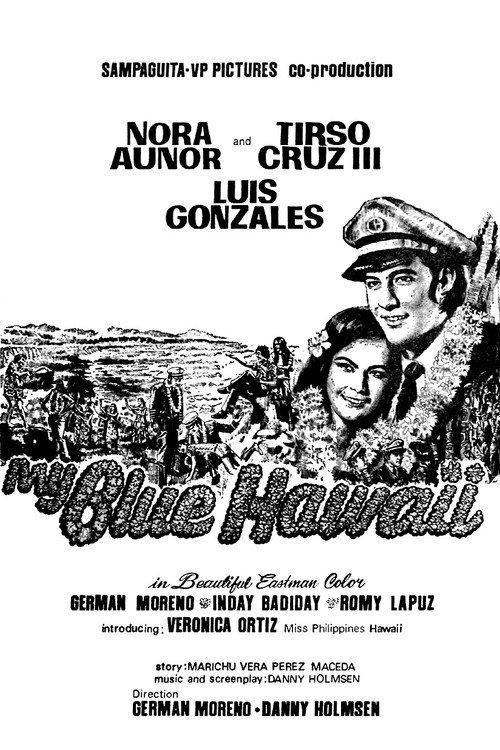 My Blue Hawaii 1971 official movie poster