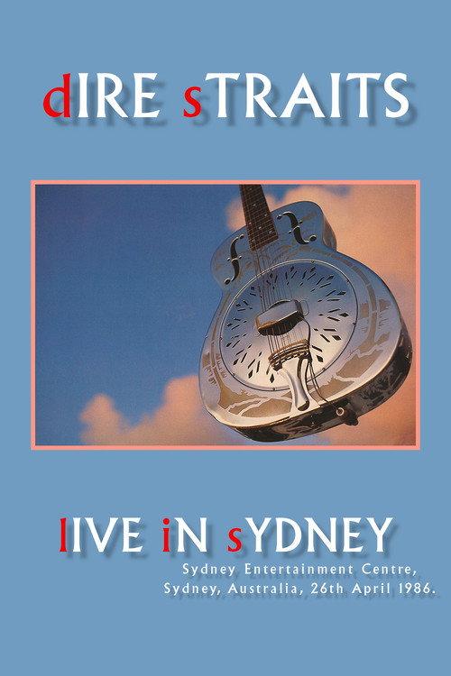 Dire Straits: Thank You Australia and New Zealand 1986 official movie poster