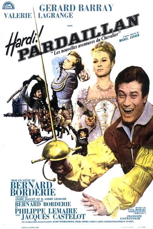 The Gallant Musketeer 1964 official movie poster