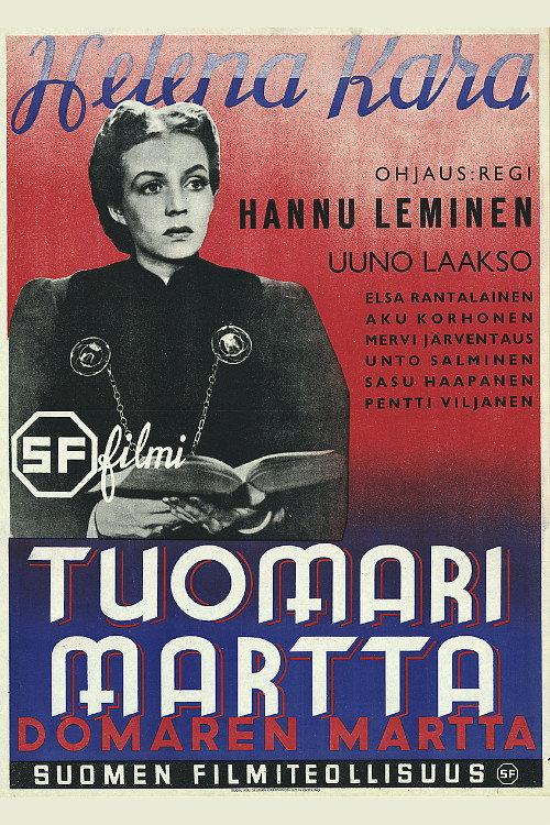 Tuomari Martta 1943 official movie poster