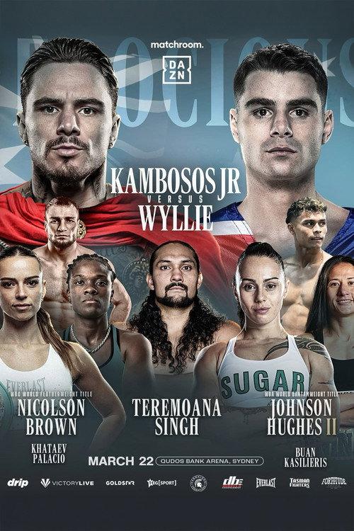 George Kambosos Jr vs. Jake Wyllie 2025 official movie poster