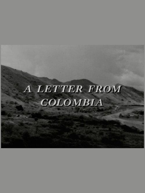 A Letter from Colombia 1962 official movie poster