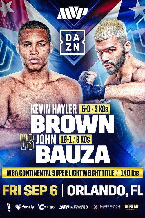 Kevin Hayler Brown vs. John Bauza 2024 official movie poster