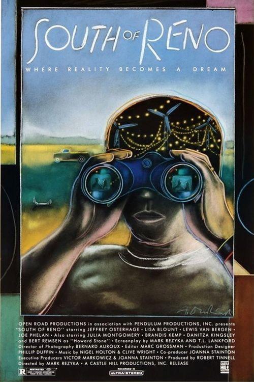 South of Reno 1988 official movie poster
