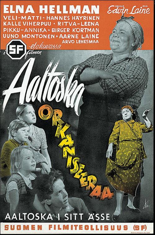 Aaltoska orkaniseeraa 1949 official movie poster