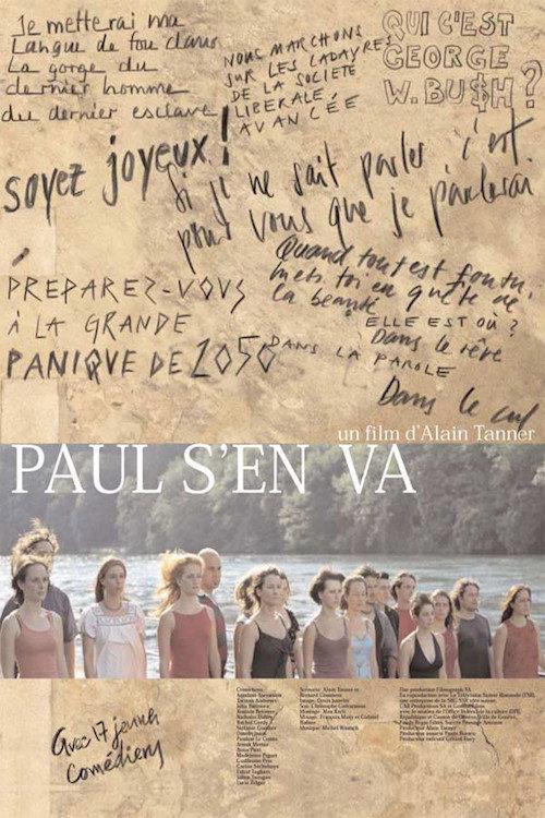 Paul s'en va 2004 official movie poster