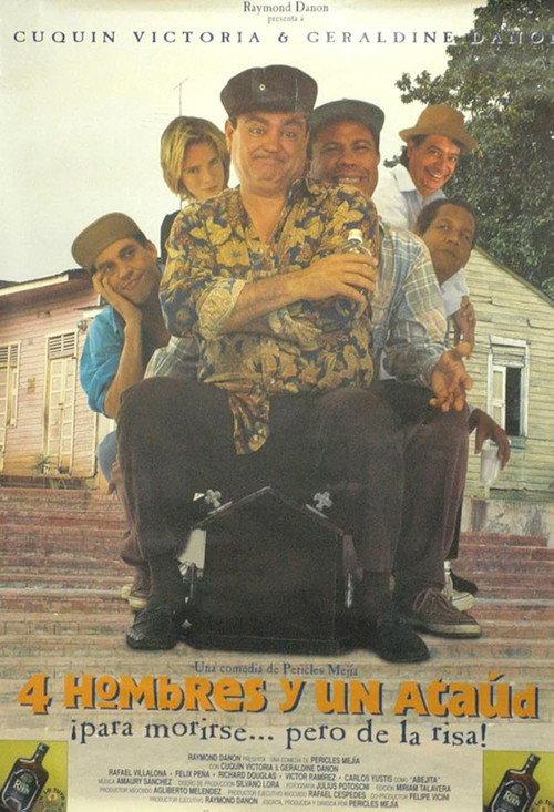 4 hombres y un ataud 1996 official movie poster