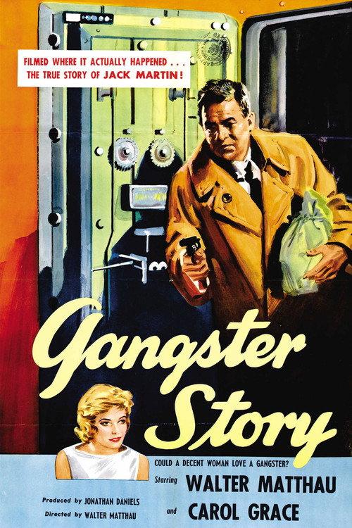 Gangster Story 1959 official movie poster