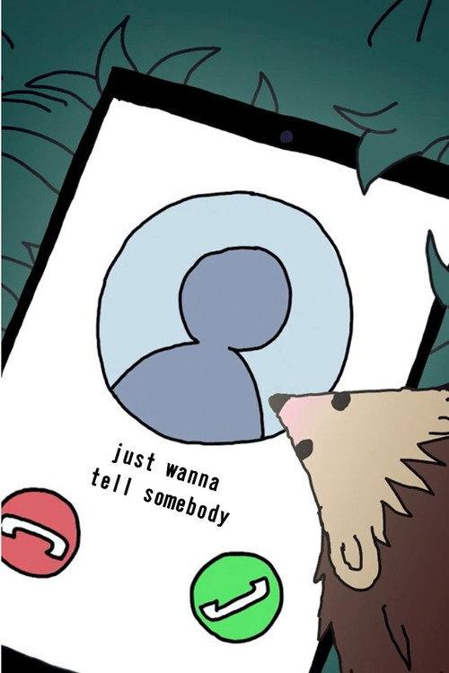 just wanna tell somebody 2025 official movie poster