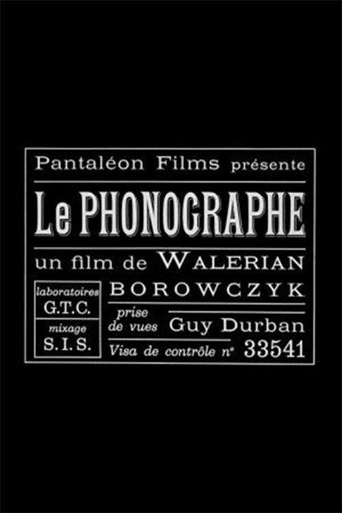 The Phonograph 1969 official movie poster