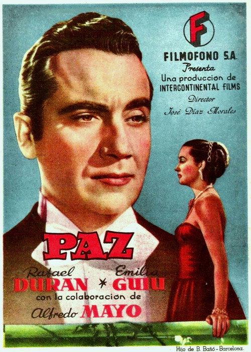 Paz 1949 official movie poster