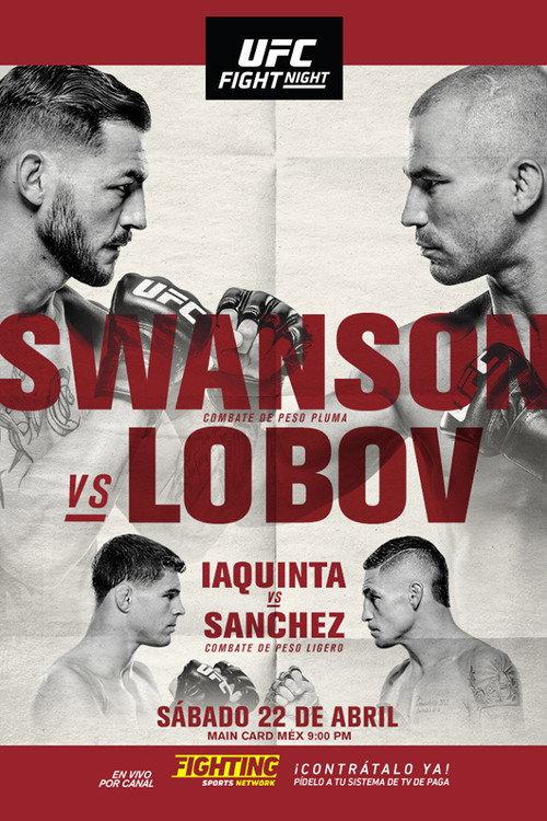 UFC Fight Night 108: Swanson vs. Lobov 2017 official movie poster