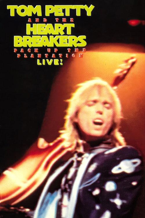 Tom Petty and the Heartbreakers: Pack Up the Plantation - Live! 1986 official movie poster