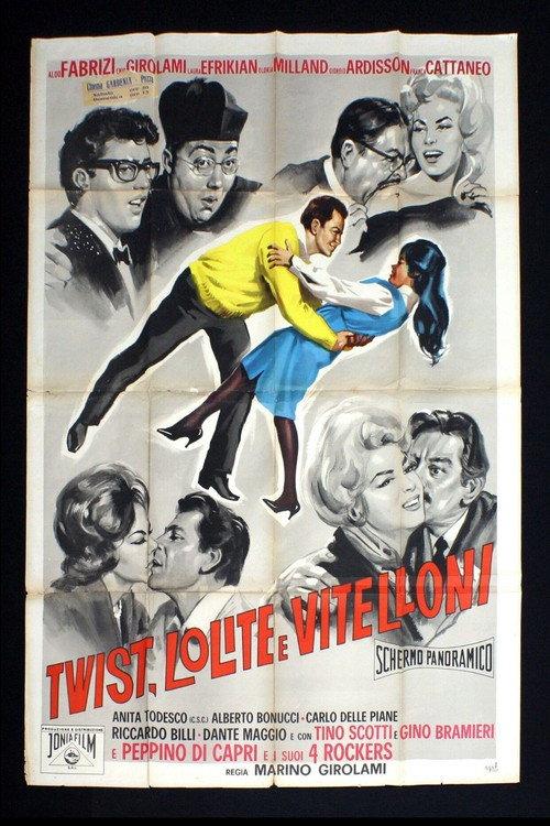 Twist, lolite e vitelloni 1962 official movie poster