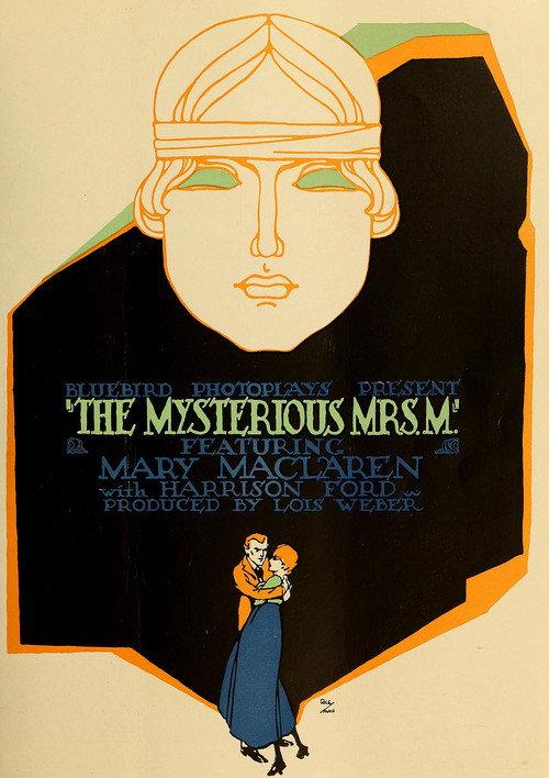 The Mysterious Mrs. M 1917 official movie poster