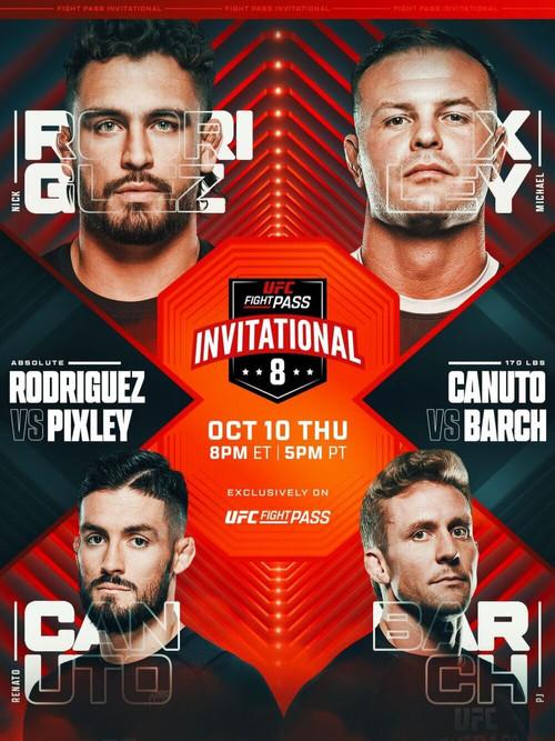 UFC Fight Pass Invitational 8 official movie poster