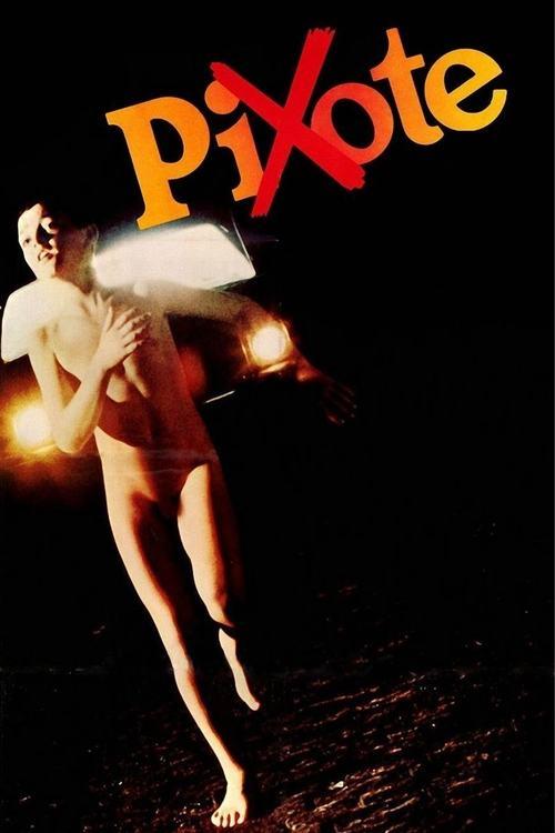 Pixote 1980 official movie poster