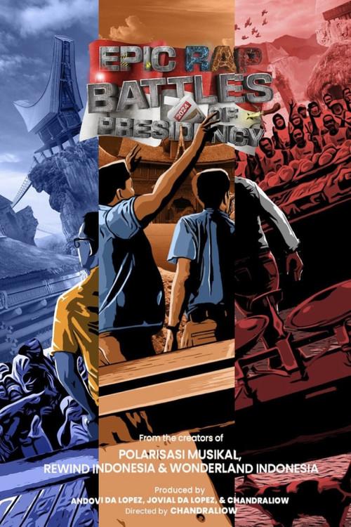 Anies VS Prabowo VS Ganjar - Epic Rap Battles of Presidency 2024 2024 official movie poster