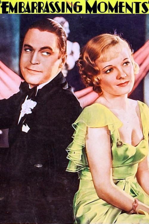 Embarrassing Moments 1934 official movie poster