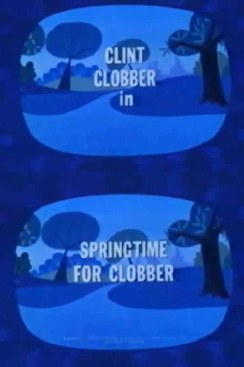 Springtime for Clobber 1958 official movie poster