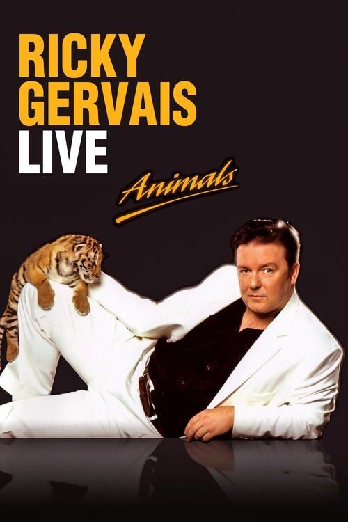 Ricky Gervais Live: Animals 2003 official movie poster