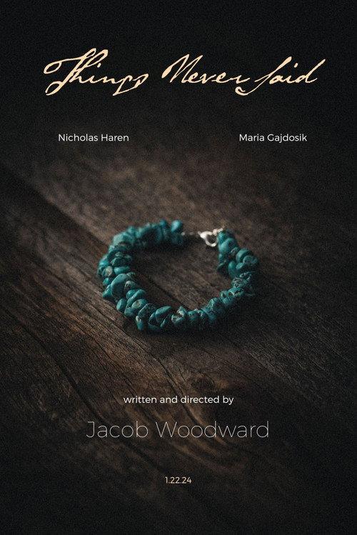 Things Never Said 2024 official movie poster