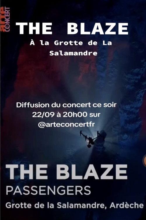 The Blaze dans la Grotte de la Salamandre 2023 official movie poster