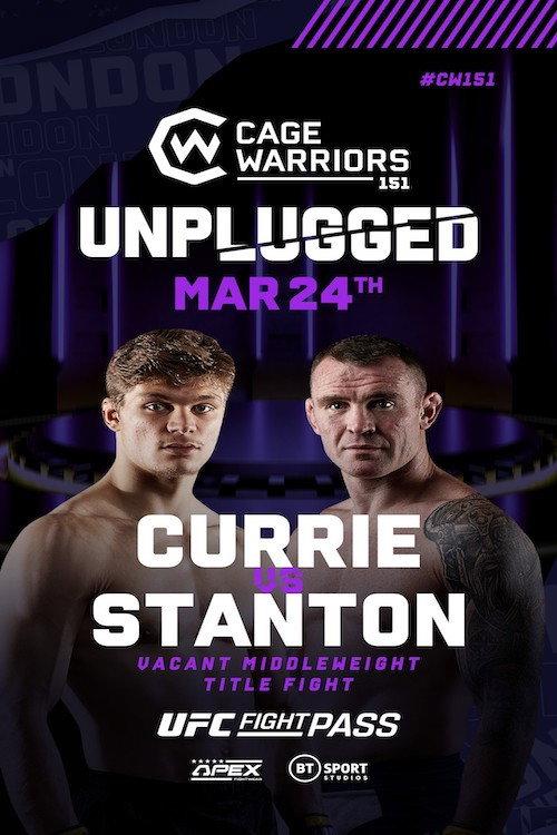 Cage Warriors 151: Unplugged 2023 official movie poster