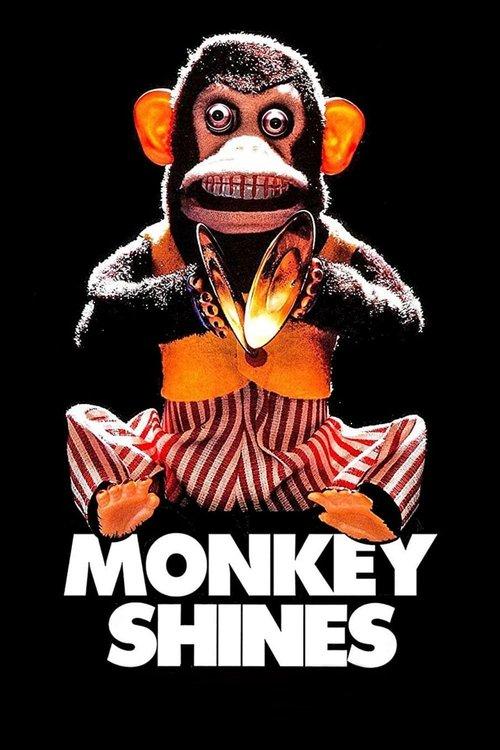 Monkey Shines 1988 official movie poster